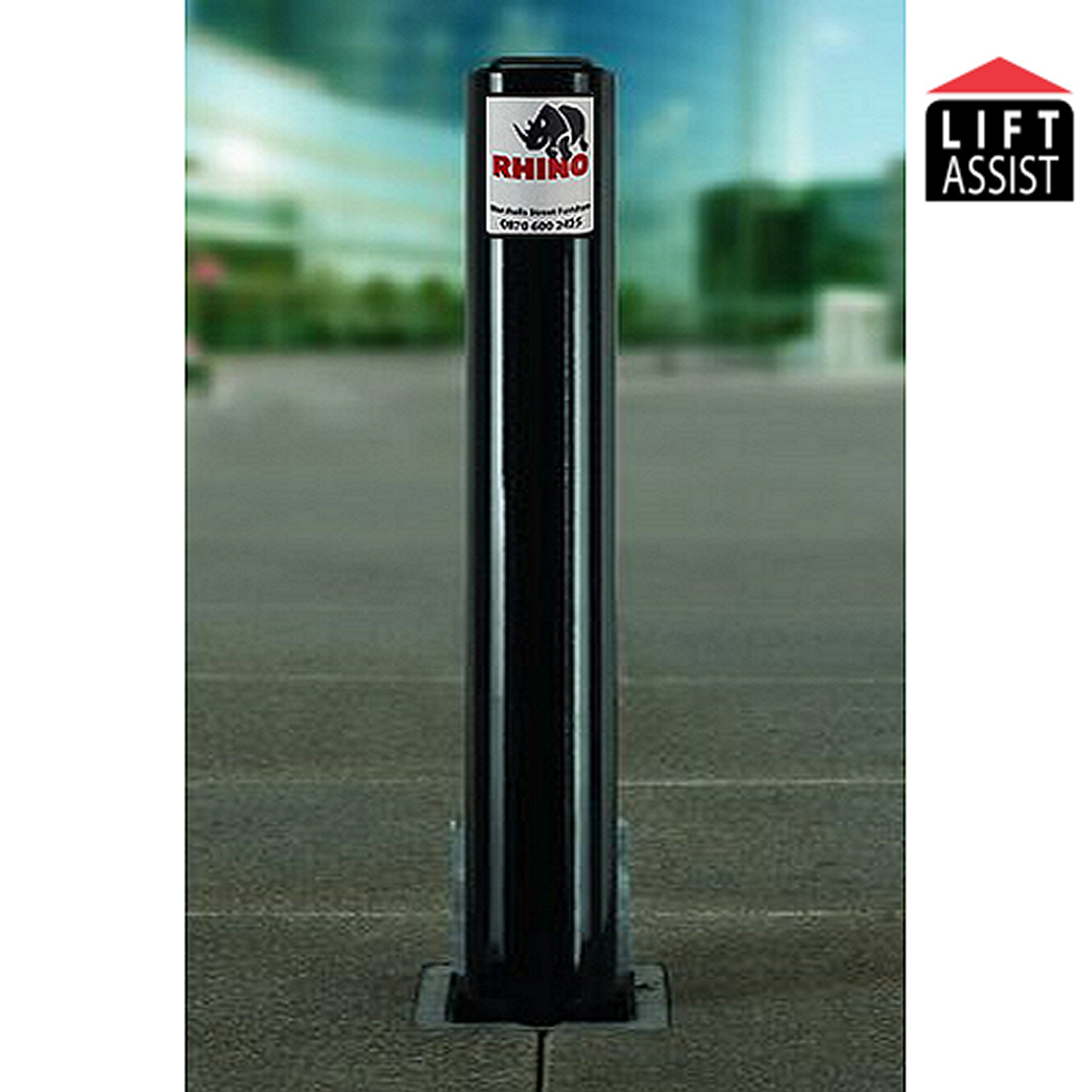 Lift-Assist Telescopic Bollards